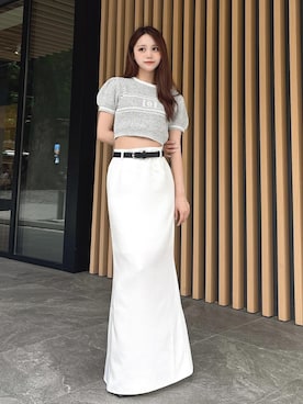 「アイテム（その他トップス）」を使った、Darichさん（レディース・155cm）の夏コーディネート