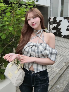 「Darich（ダーリッチ）のアイテム」を使った、Darichさん（レディース・156cm）の春コーディネート