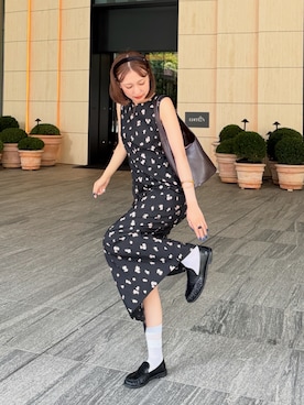 「CLANE（クラネ）のアイテム」を使った、sayaさん（レディース・162cm）の夏コーディネート