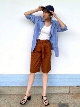 sayaさん（レディース・161cm）の夏コーディネート