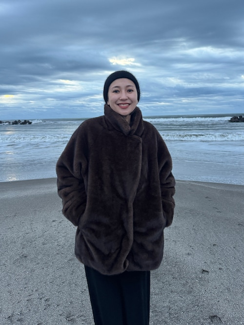 Eco Minkfur Jacket（テーラードジャケット）｜anuke（アンヌーク）の