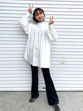 sayaさん（レディース・161cm）の秋コーディネート