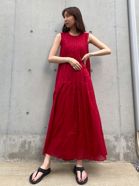 「BEATRICE（ベアトリス）のアイテム」を使った、sayaさん（レディース・161cm）の夏コーディネート