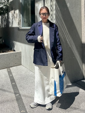 sayaさん（レディース・162cm）の春コーディネート