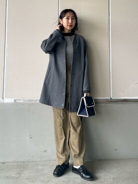 sayaさん（レディース・161cm）の冬コーディネート