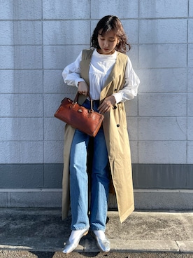 sayaさん（レディース・161cm）の春コーディネート