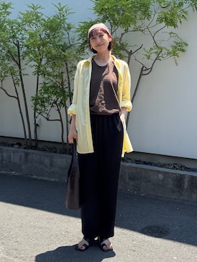「FUULLY STUDIO（フーリィーステューディオ）のアイテム」を使った、sayaさん（レディース・162cm）の春コーディネート