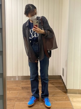 「UNIQLO U」｜sayaさん（レディース・161cm）の夏コーディネート