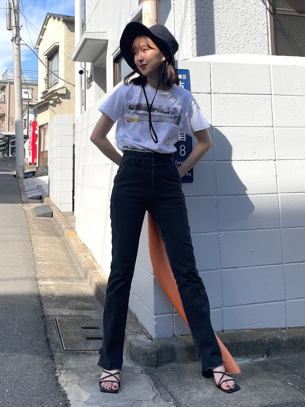 5 1/2 BEAUTY-LINE スリットデニム 