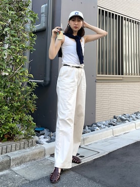 sayaさん（レディース・161cm）の夏コーディネート