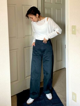 sayaさん（レディース・161cm）の夏コーディネート