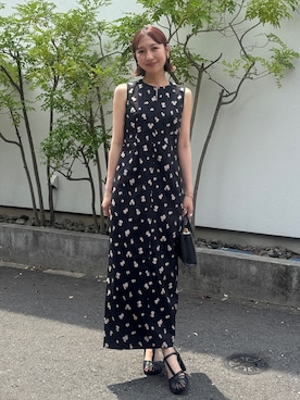 「CLANE（クラネ）のアイテム」を使った、sayaさん（レディース・162cm）の夏コーディネート