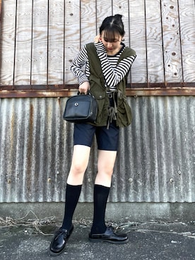 BEAMS BOY / ビームスボーイ　ナイロン C-1 ロングベスト BEAMS BOY（ビームスボーイ）の「BEAMS BOY / ナイロン C-1