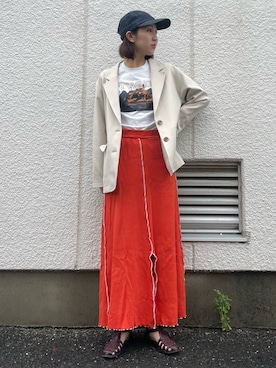 sayaさん（レディース・161cm）の春コーディネート