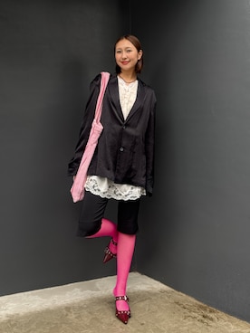 「Didot.showroom（ディドット ショールーム）のアイテム」を使った、sayaさん（レディース・162cm）の春コーディネート