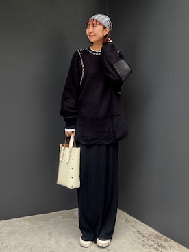 「soduk（スドーク）のアイテム」を使った、sayaさん（レディース・162cm）の春コーディネート