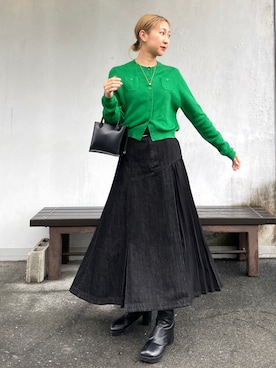 「BEATRICE（ベアトリス）のアイテム」を使った、sayaさん（レディース・161cm）の秋コーディネート