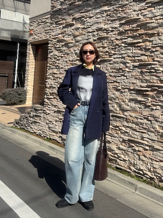 ENOF（イナフ）の「twill slit jacket（テーラードジャケット）」 - WEAR
