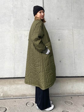「NEW BALANCE（ニューバランス）のML2002R（スニーカー）」を使った、sayaさん（レディース・161cm）の秋コーディネート