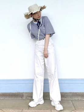 sayaさん（レディース・161cm）の夏コーディネート