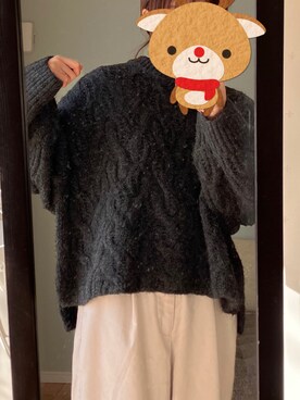 hati1005さん（レディース・148cm）の冬コーディネート