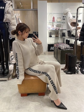 mikuさん（レディース・160cm）の冬コーディネート