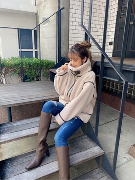 mikuさん（レディース・160cm）の冬コーディネート