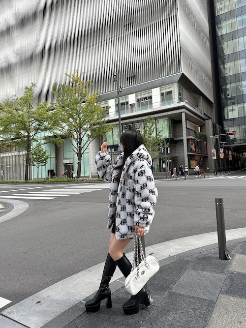 セール】GGラメボアBIGブルゾン（ブルゾン）｜GYDA（ジェイダ）の