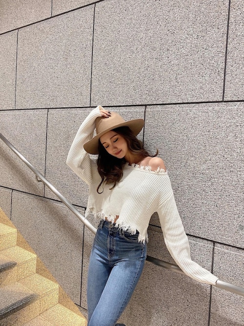 Miku Gyda Staff Gydaのニット セーターを使ったコーディネート Wear