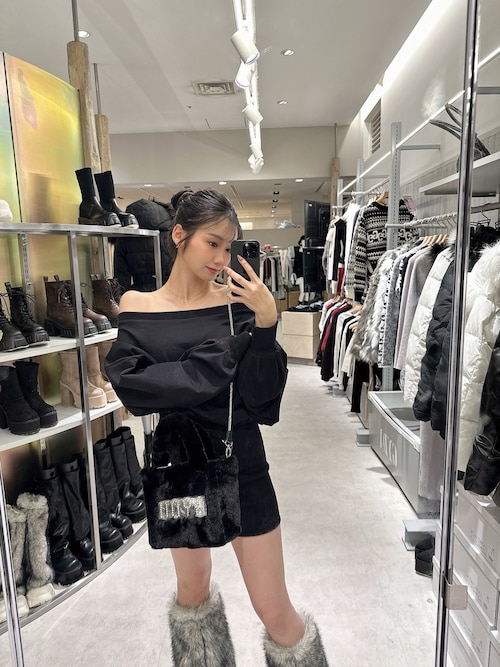 GGドッキングオフショルスウェットワンピース（ワンピース）｜GYDA