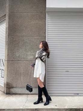 mikuさん（レディース・160cm）の冬コーディネート