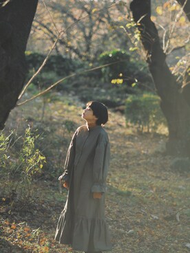 「akuR（アクル）のアイテム」を使った、あのね。さん（レディース・160cm）の秋コーディネート