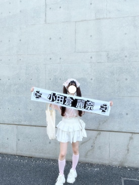 「WC（ダブル シー）のアイテム」を使った、モエさん（レディース・148cm）の春コーディネート