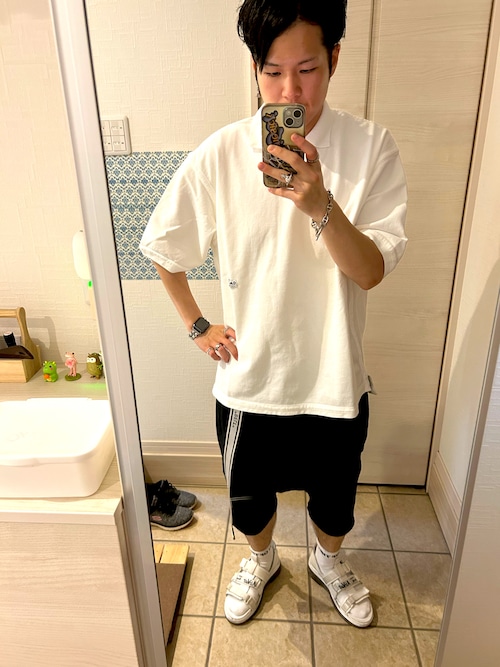 CAHLUMN カウラム ポロシャツ Over dye Polo Shirt CAHLUMN ポロシャツ CAHLUMN/カウラム Over dye Polo Shirt