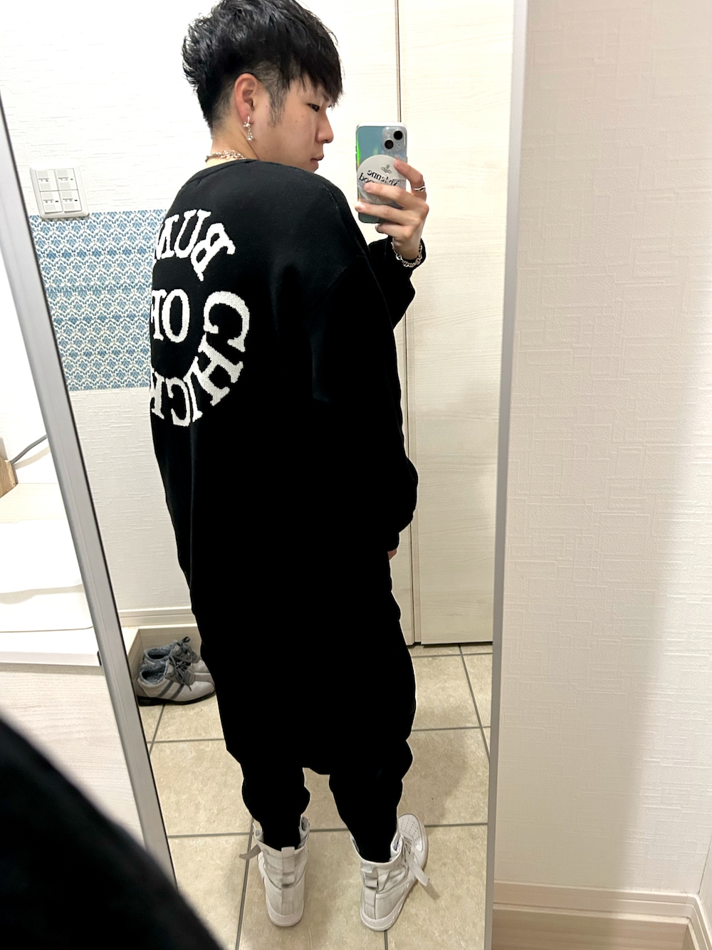 BUMP OF CHICKEN ニット Logo Knitwear