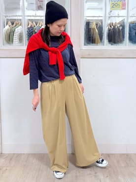 まりこさん（レディース・163cm）の秋コーディネート