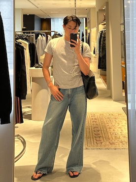 「アイテム（サンダル）」を使った、Kaito さん（メンズ・175cm・20代）の夏コーディネート