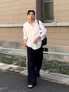 「アイテム（チノパンツ）」を使った、Kaito さん（メンズ・175cm・20代）の夏コーディネート