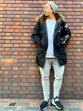 SINGOさん(メンズ・171cm)の冬コーディネート