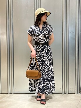 「PINKY&DIANNE（ピンキーアンドダイアン）のアイテム（ワンピース）」を使った、PINKY&DIANNEさん（レディース・152cm）の夏コーディネート