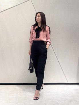 PINKY&DIANNEさん（レディース・158cm）の秋コーディネート