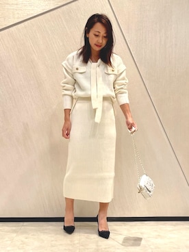 「ニットアップ」｜PINKY&DIANNEさん（レディース・158cm）の秋コーディネート