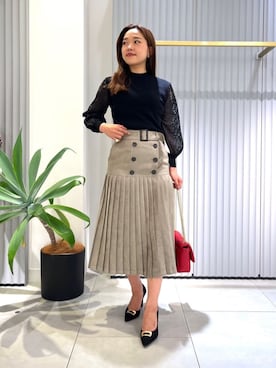 「PINKY&DIANNE（ピンキーアンドダイアン）のアイテム」を使った、PINKY&DIANNEさん（レディース・166cm）の秋コーディネート
