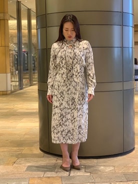 「PINKY&DIANNE（ピンキーアンドダイアン）のアイテム（ワンピース）」を使った、PINKY&DIANNEさん（レディース・150cm）の秋コーディネート