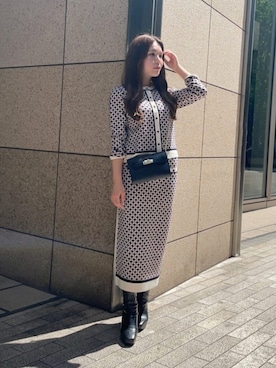 「ニットアップ」｜PINKY&DIANNEさん（レディース・155cm）の秋コーディネート