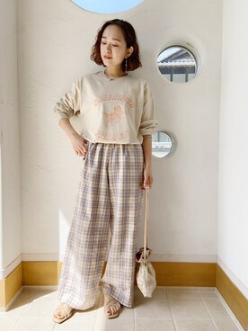 きゃのさん(レディース・155cm)の春コーディネート