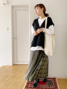 きゃのさん(レディース・155cm)の秋コーディネート