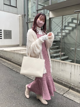 「ロングカーディガン」｜AYANOさん（レディース・159cm・20代）の秋コーディネート