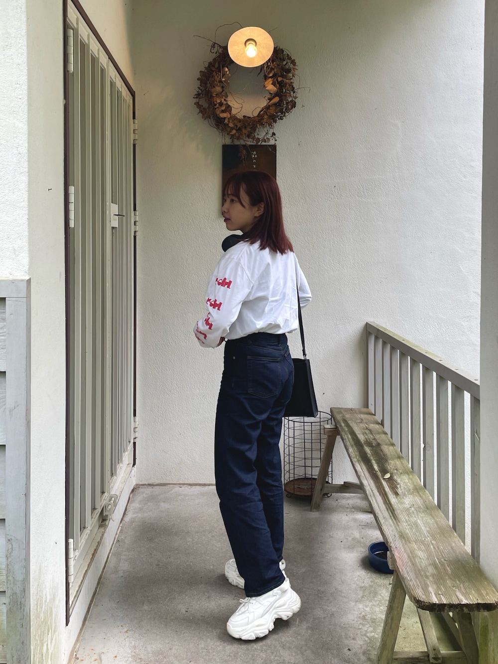 うざみちゃん🦈｜GUのデニムパンツを使ったコーディネート - WEAR