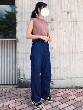 Yunaさん（レディース・165cm）の夏コーディネート